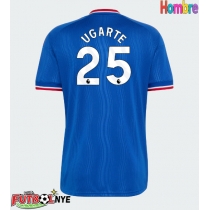 Camiseta Manchester United Manuel Ugarte #25 Visitante Equipación 2026-27 manga corta